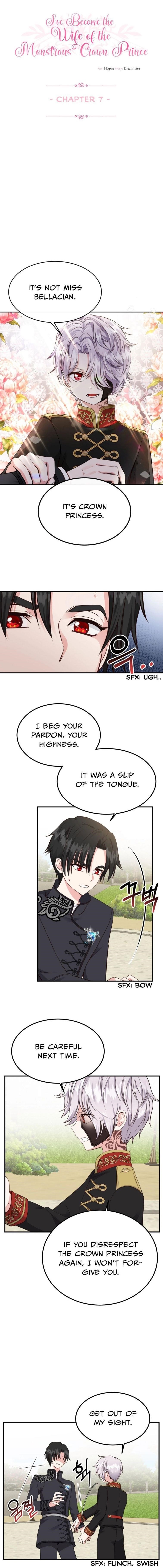 The Little Princess and Her Monster Prince Chapter 7 - Manhwa18.com