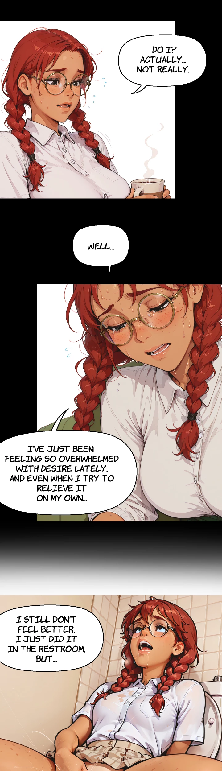 THE NAUGHTY EXAM : Between Her Legs Chapter 2 - Manhwa18.com