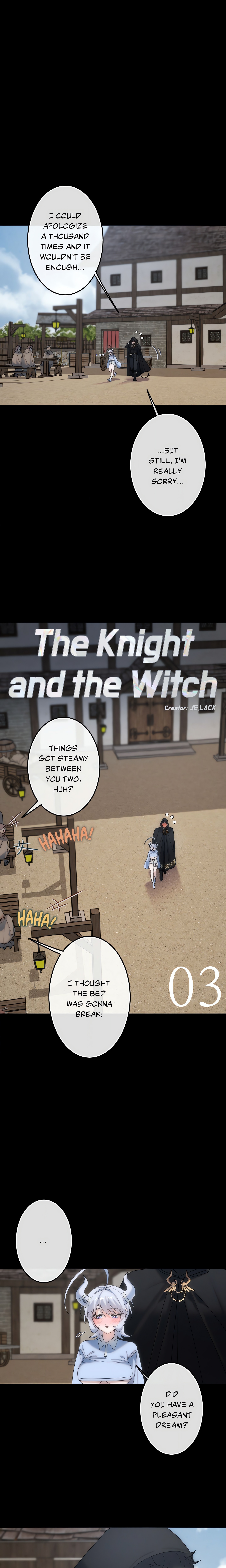 The Knight and the Witch (Uncensored) Chapter 3 - Manhwa18.com