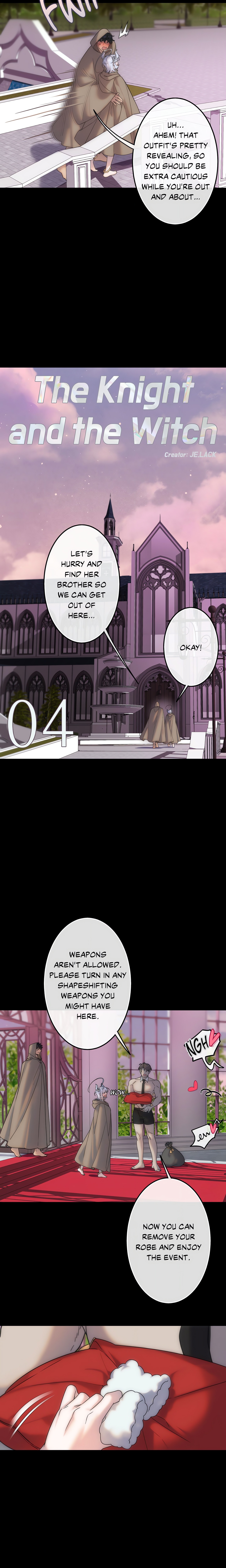 The Knight and the Witch (Uncensored) Chapter 4 - Manhwa18.com
