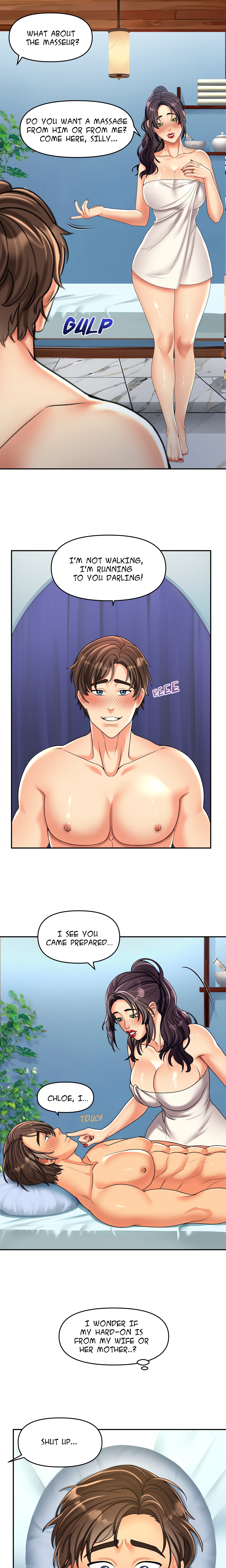 oneymoon with my mother-in-law Uncen Chapter 13 - Manhwa18.com