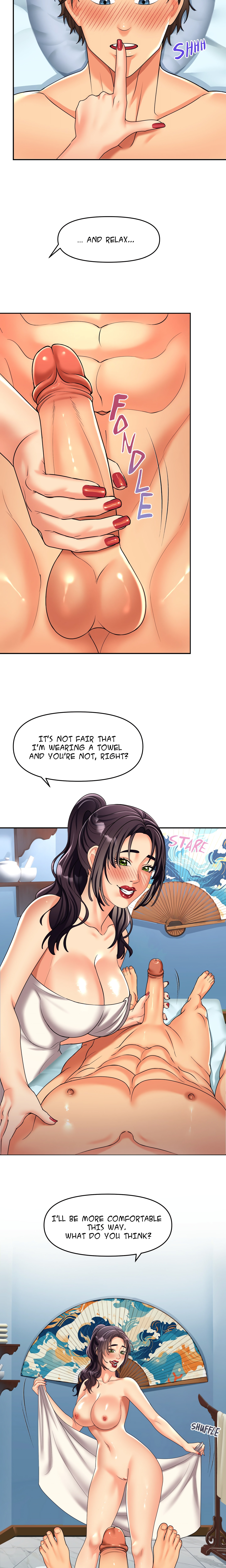 oneymoon with my mother-in-law Uncen Chapter 13 - Manhwa18.com