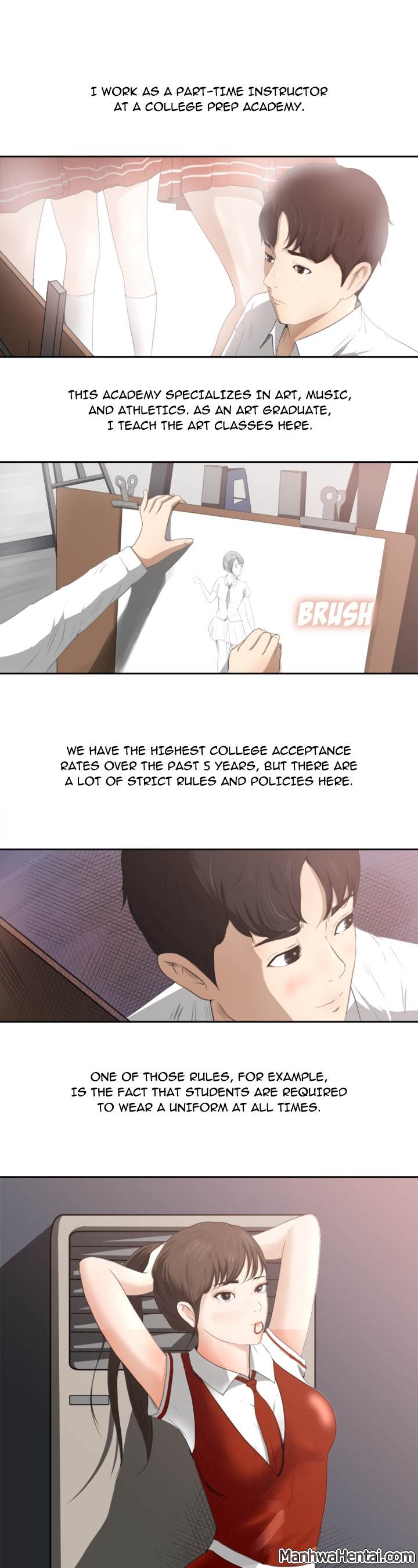 Inside the Uniform Chapter 1 - Manhwa18.com