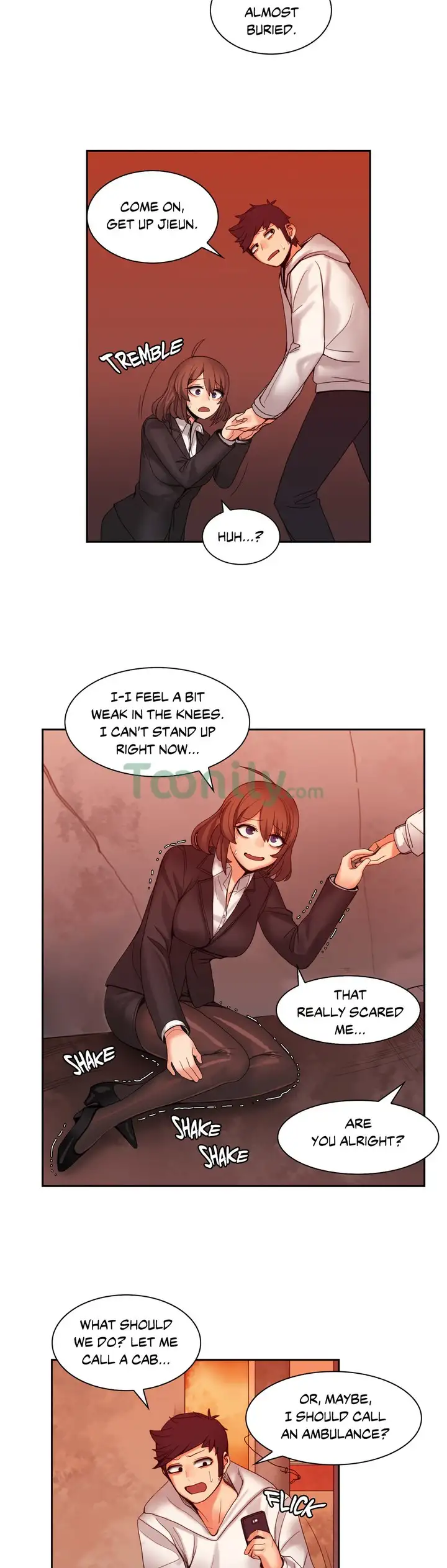 The Girl That Got Stuck in the Wall Chapter 10 - Manhwa18.com