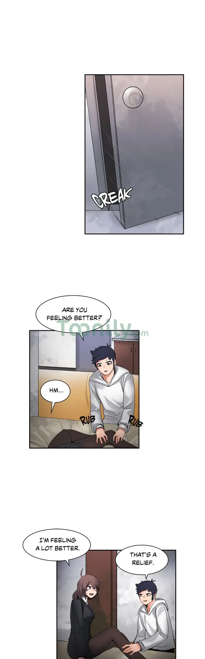 The Girl That Got Stuck in the Wall Chapter 10 - Manhwa18.com