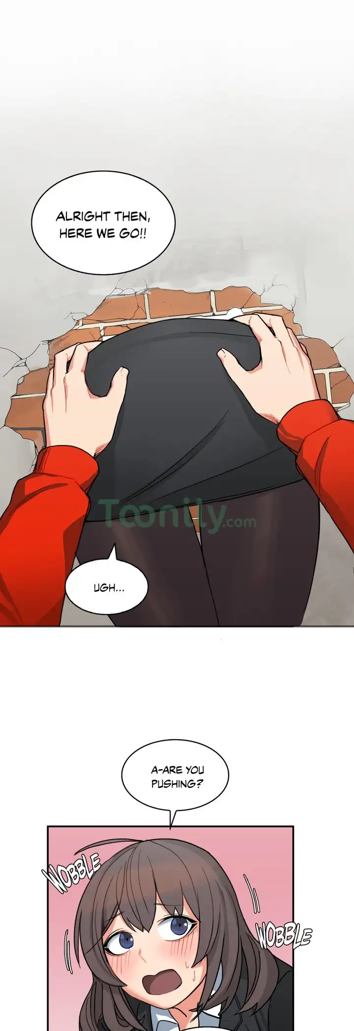 The Girl That Got Stuck in the Wall Chapter 2 - Manhwa18.com