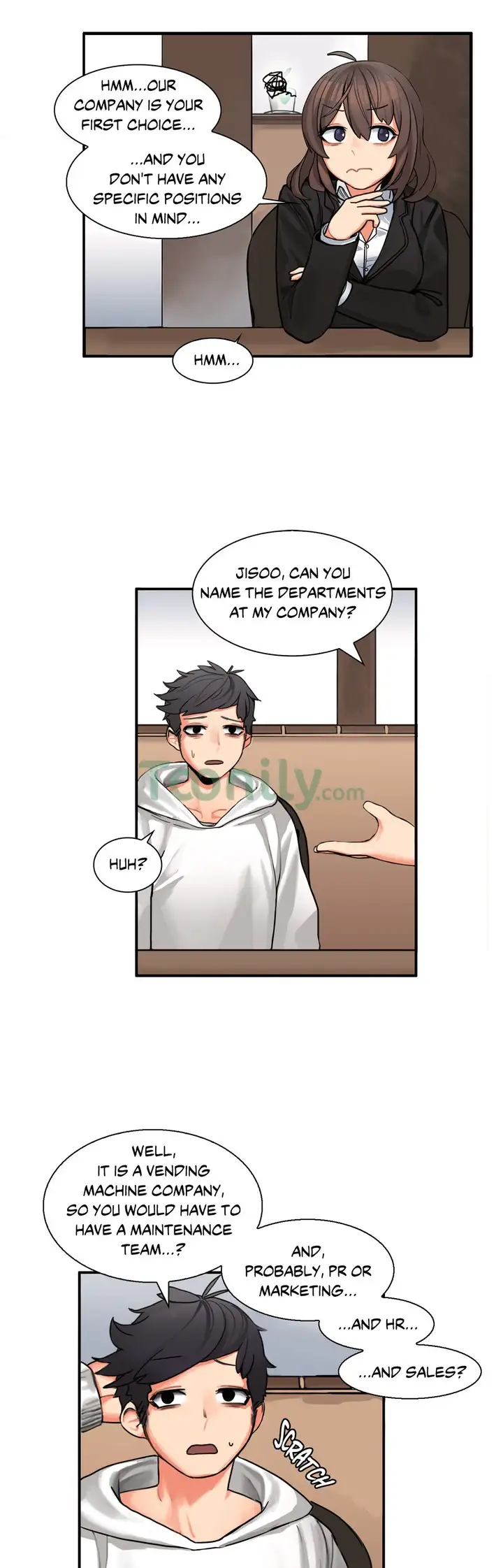 The Girl That Got Stuck in the Wall Chapter 3 - Manhwa18.com