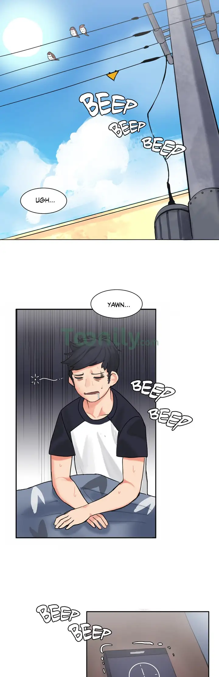 The Girl That Got Stuck in the Wall Chapter 4 - Manhwa18.com