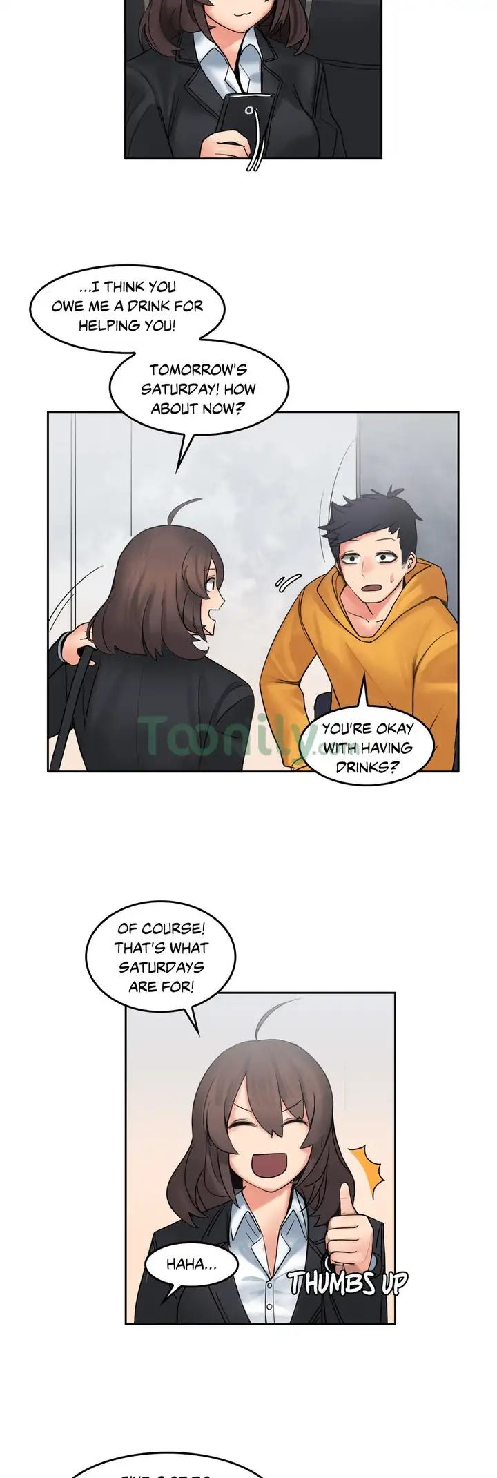 The Girl That Got Stuck in the Wall Chapter 5 - Manhwa18.com