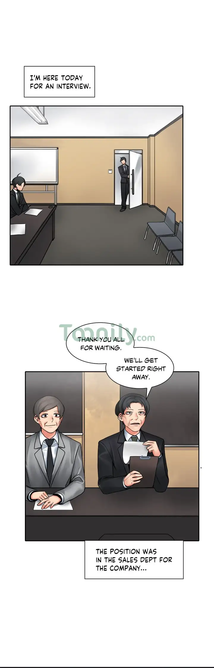 The Girl That Got Stuck in the Wall Chapter 6 - Manhwa18.com