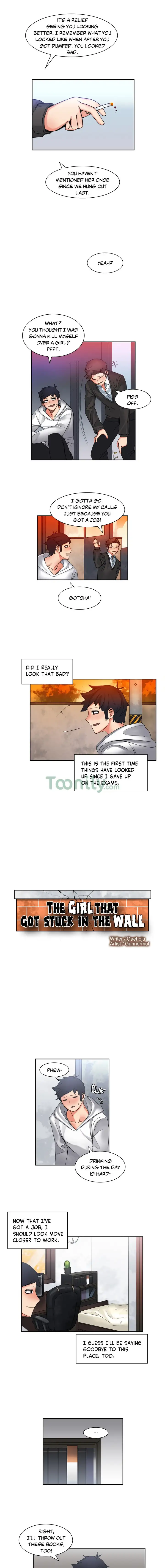 The Girl That Got Stuck in the Wall Chapter 8 - Manhwa18.com