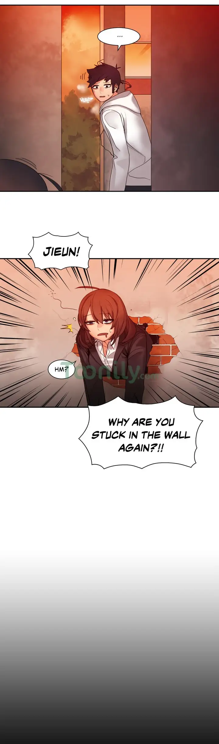 The Girl That Got Stuck in the Wall Chapter 8 - Manhwa18.com