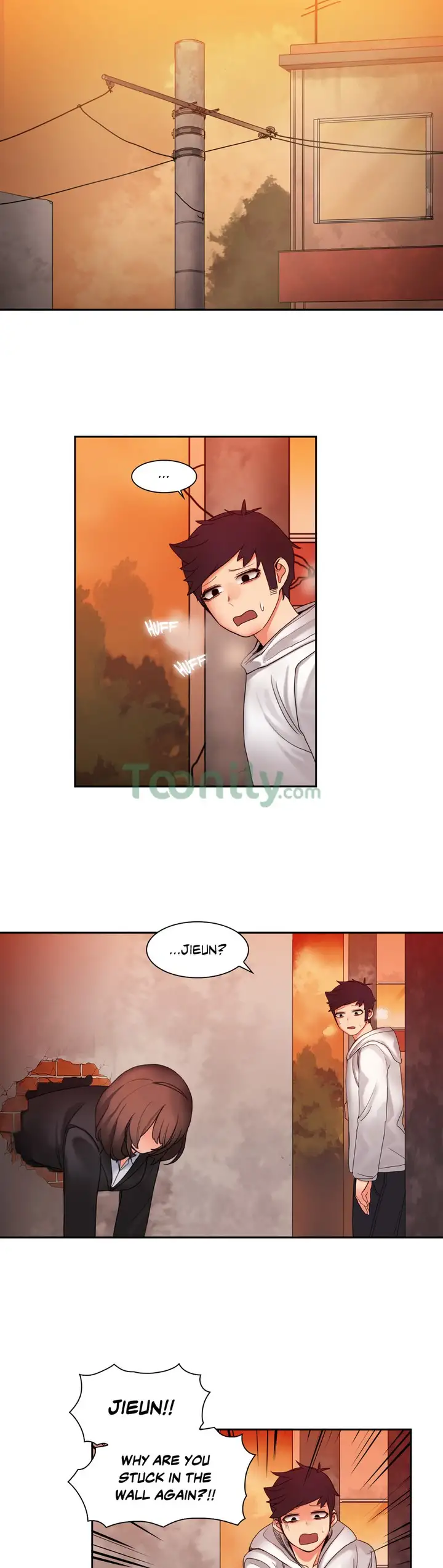 The Girl That Got Stuck in the Wall Chapter 9 - Manhwa18.com