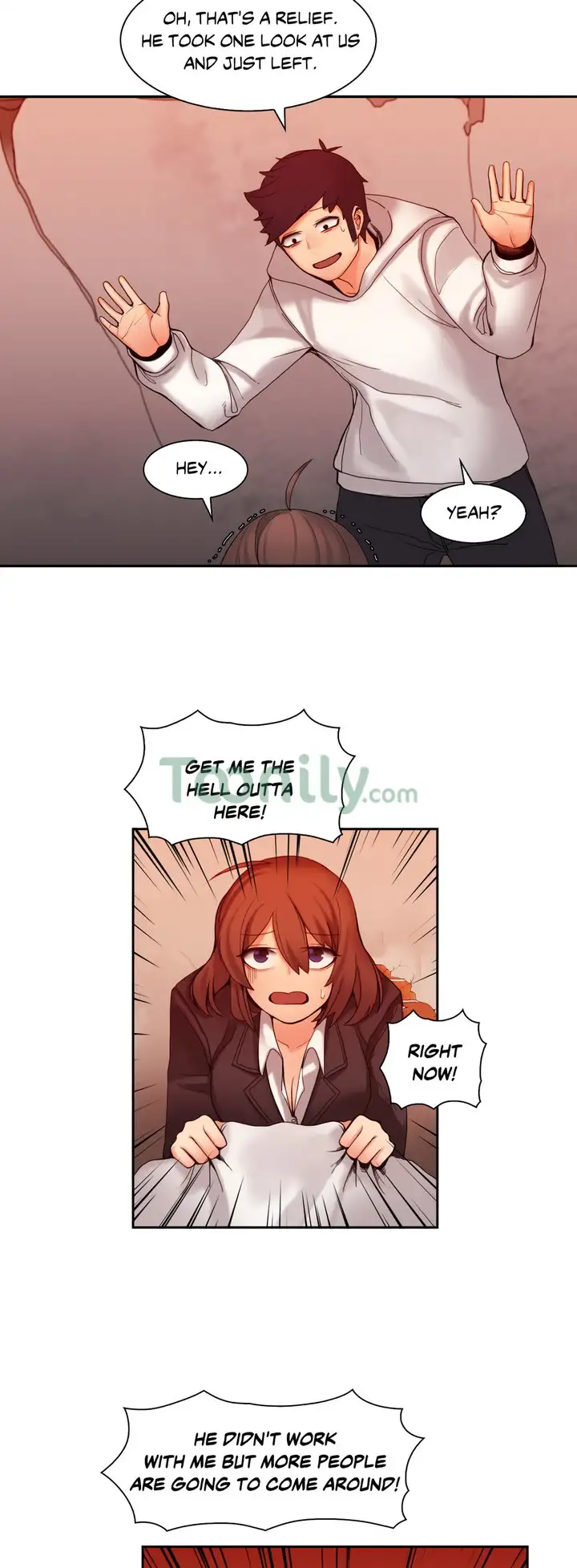 The Girl That Got Stuck in the Wall Chapter 9 - Manhwa18.com