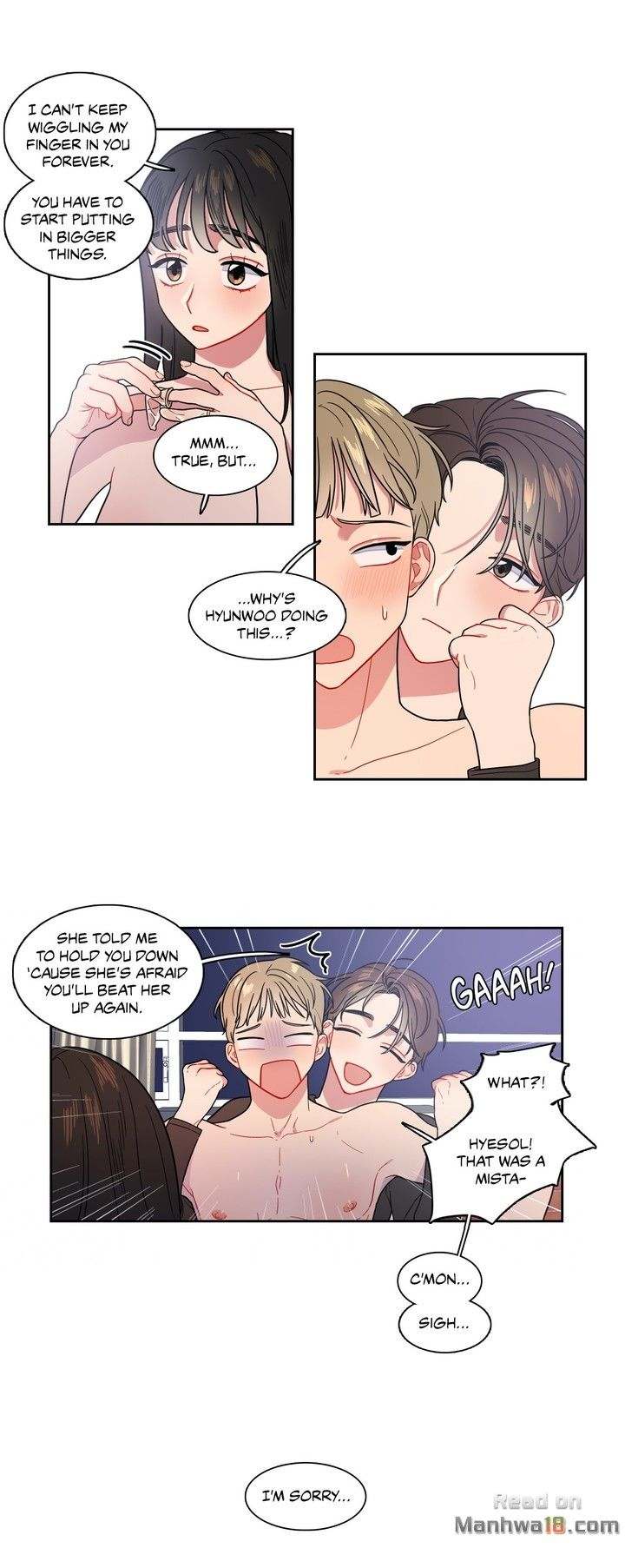 No Holes Barred Chapter 17 - Manhwa18.com