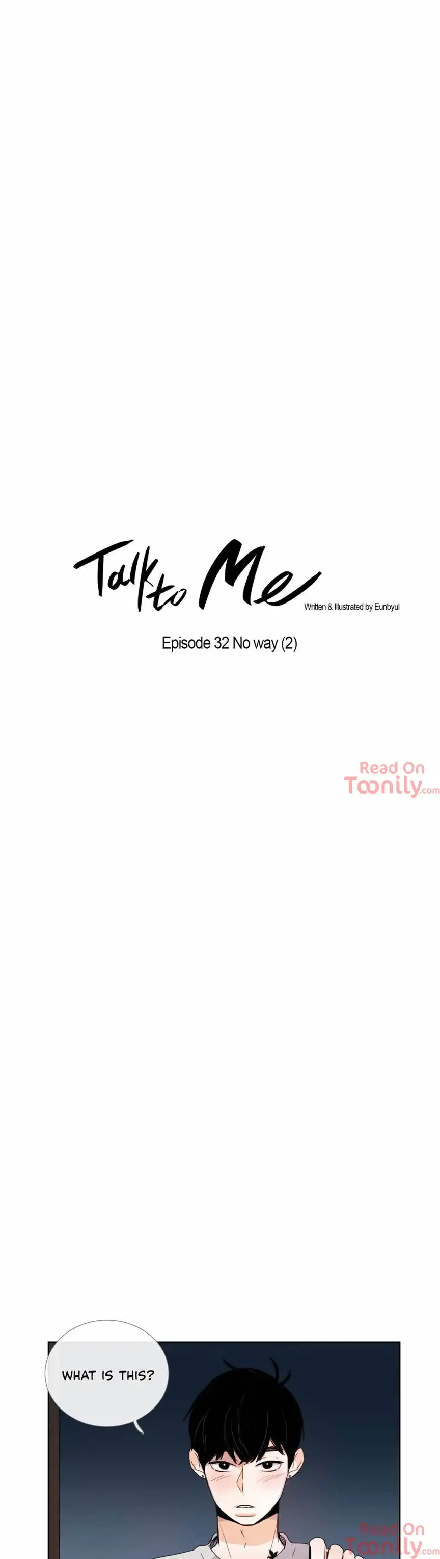 Talk to Me Chapter 32 - Manhwa18.com