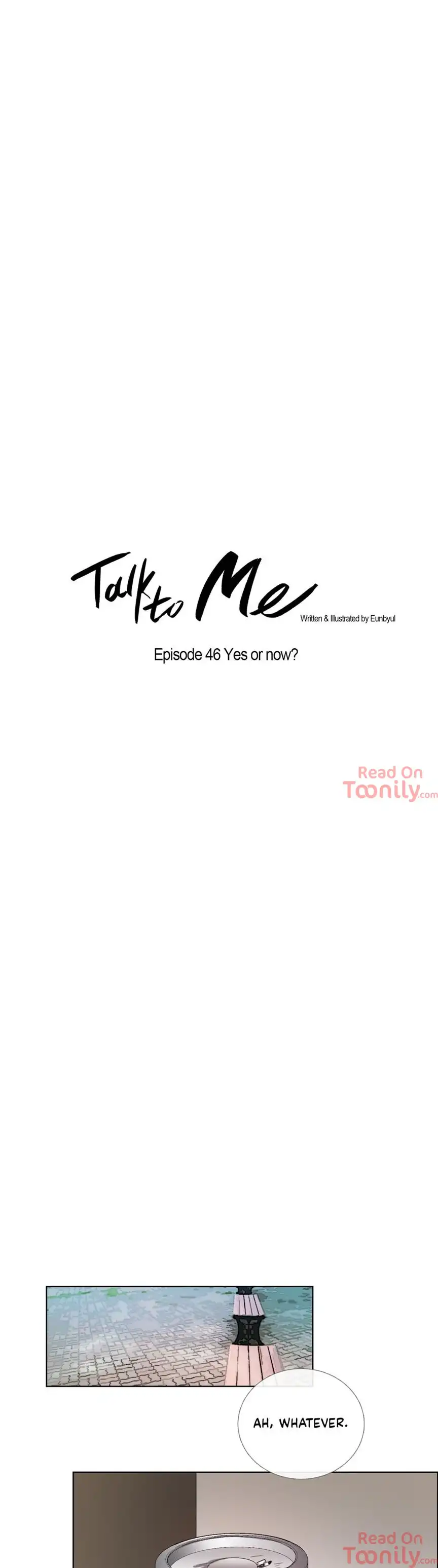 Talk to Me Chapter 46 - Manhwa18.com