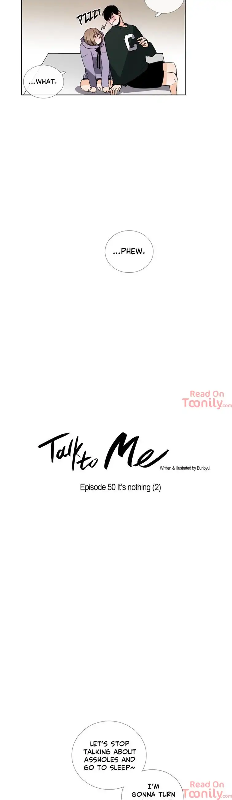 Talk to Me Chapter 50 - Manhwa18.com