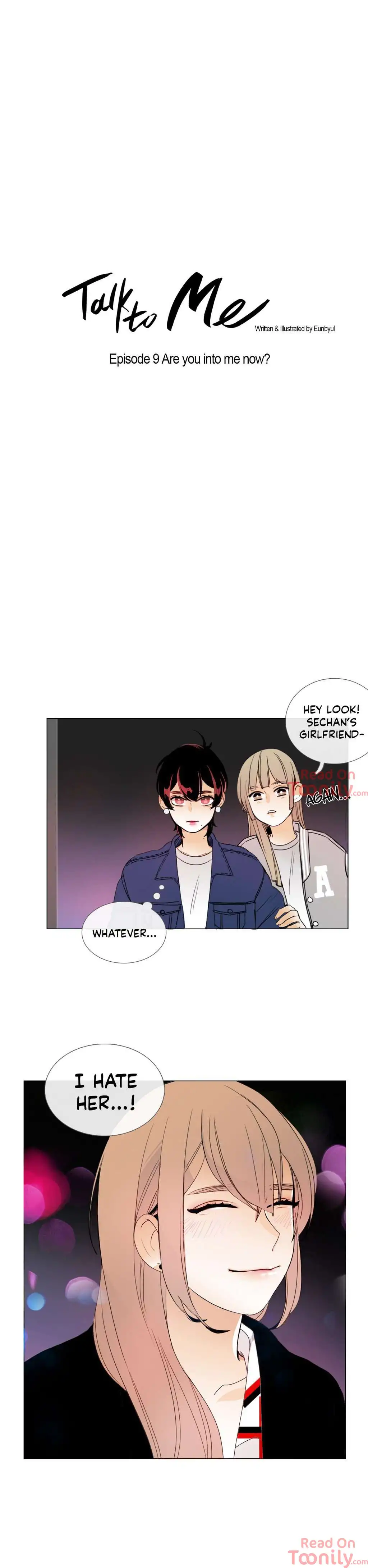 Talk to Me Chapter 9 - Manhwa18.com