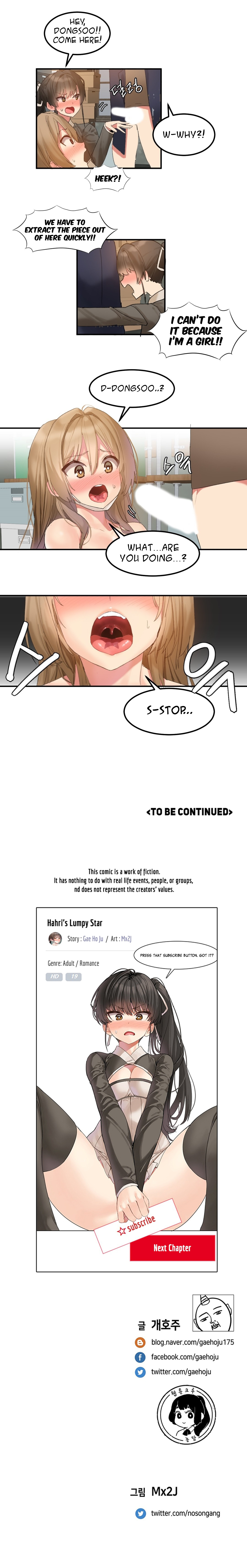 Hahri’s Lumpy Star Canceled Chapter 8 - Manhwa18.com