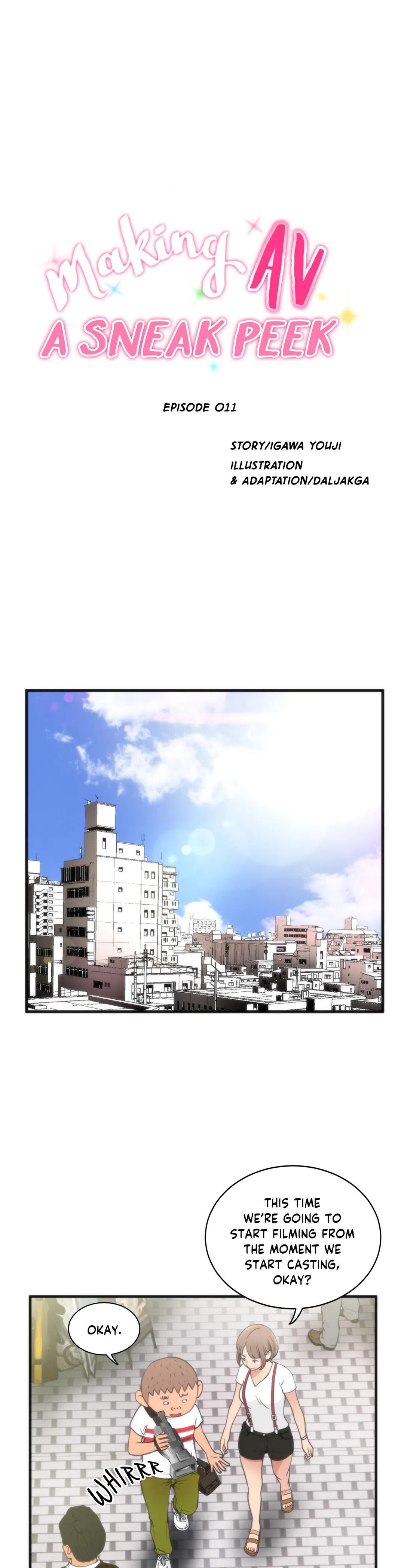 Making AV: A Sneak Peek Chapter 11 - Manhwa18.com