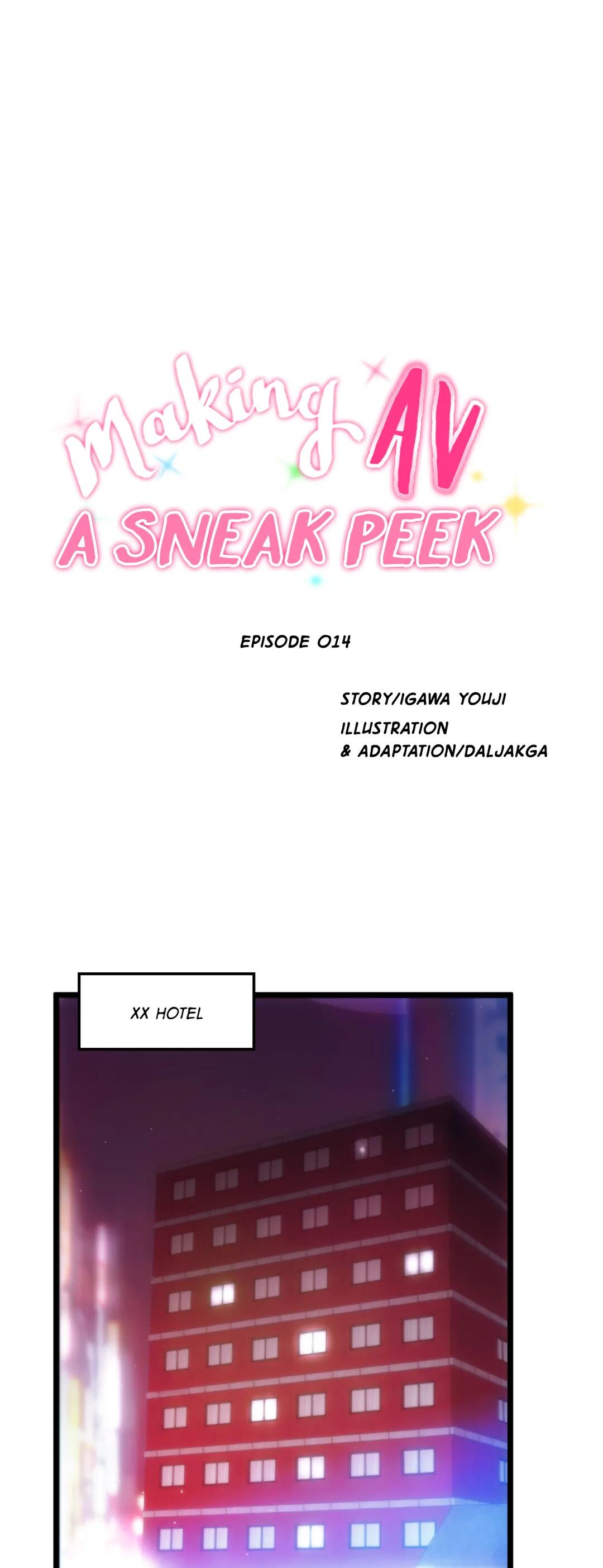 Making AV: A Sneak Peek Chapter 14 - Manhwa18.com