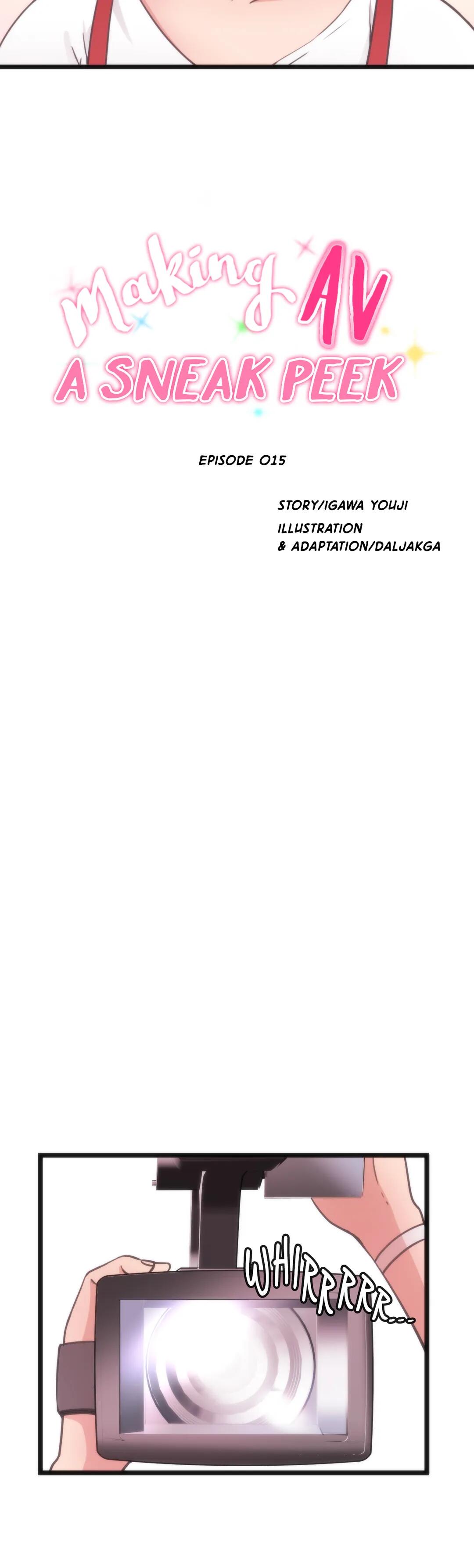 Making AV: A Sneak Peek Chapter 15 - Manhwa18.com