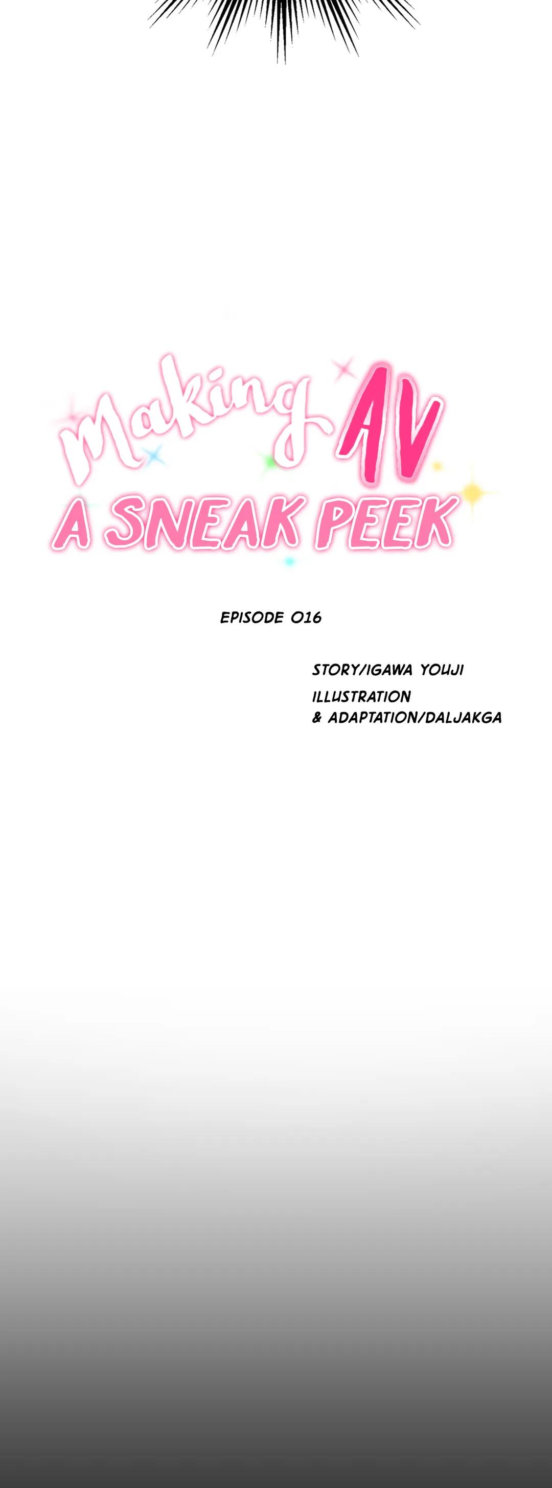 Making AV: A Sneak Peek Chapter 16 - Manhwa18.com