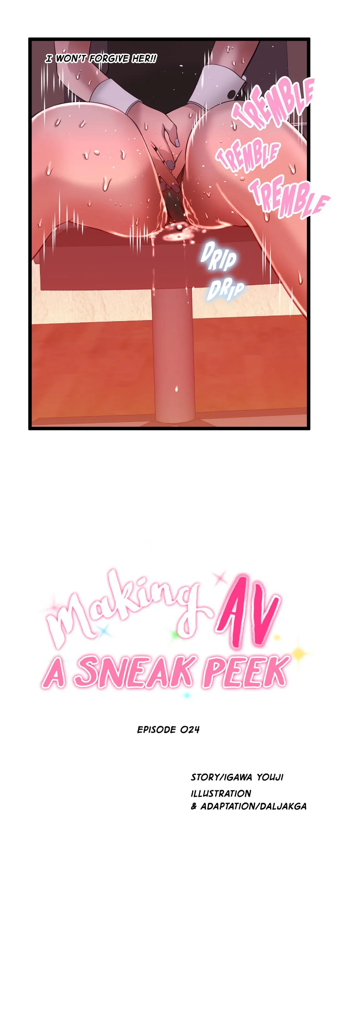 Making AV: A Sneak Peek Chapter 24 - Manhwa18.com