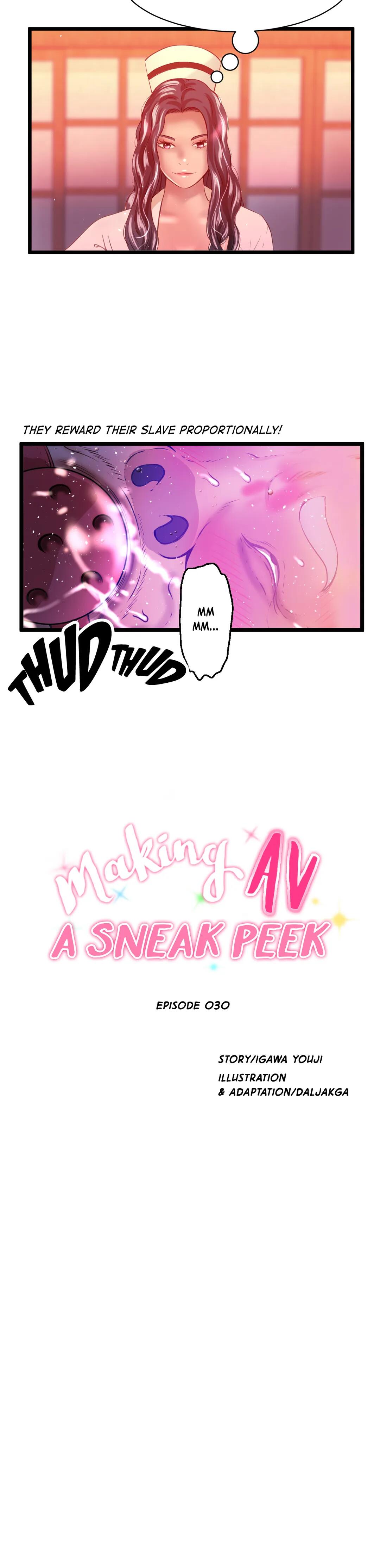 Making AV: A Sneak Peek Chapter 30 - Manhwa18.com