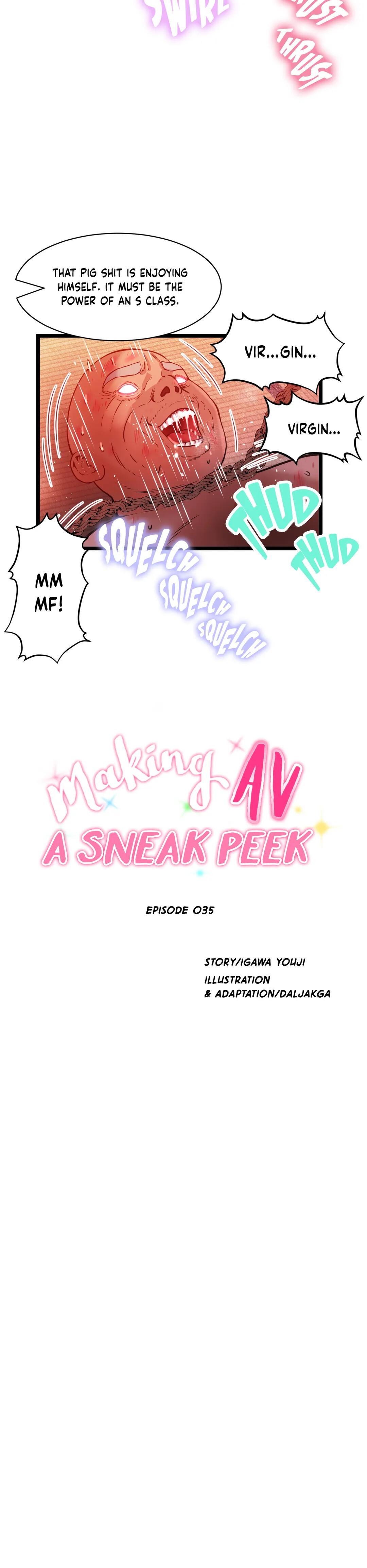 Making AV: A Sneak Peek Chapter 35 - Manhwa18.com
