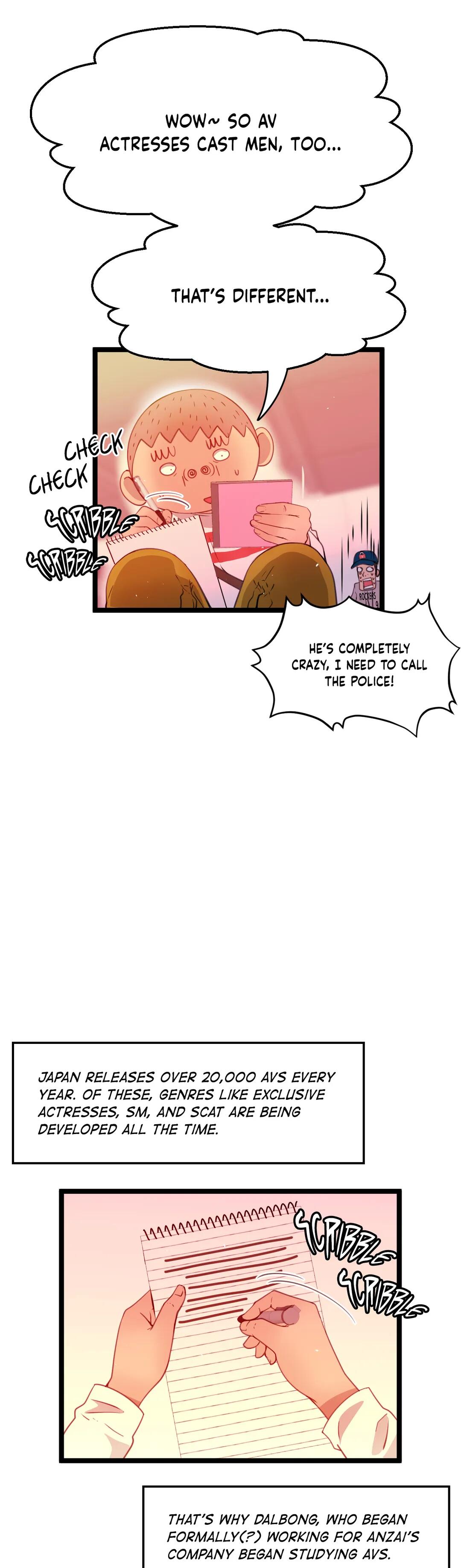 Making AV: A Sneak Peek Chapter 40 - Manhwa18.com