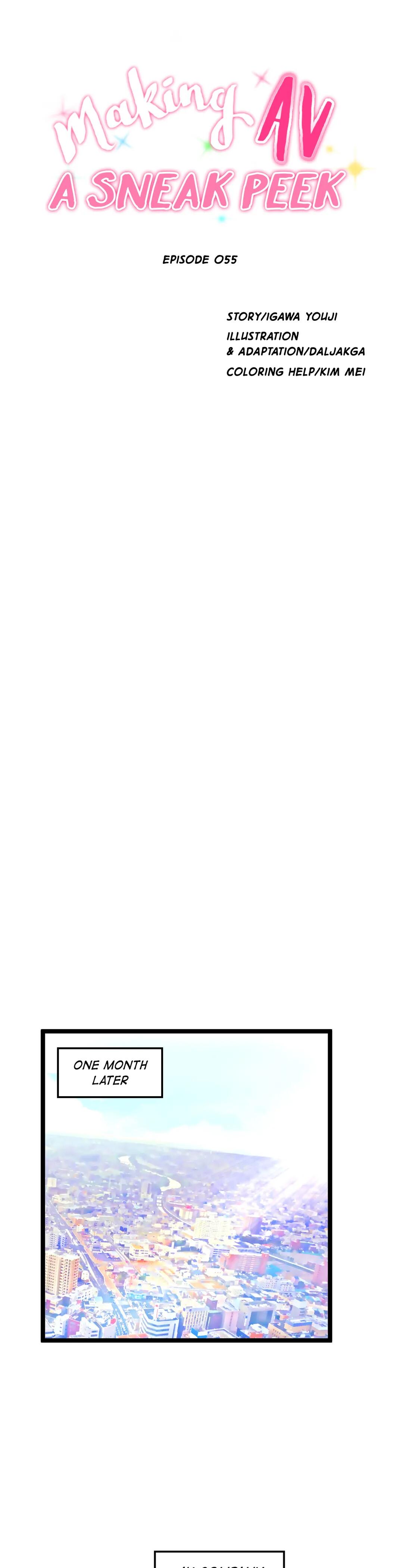 Making AV: A Sneak Peek Chapter 55 - Manhwa18.com