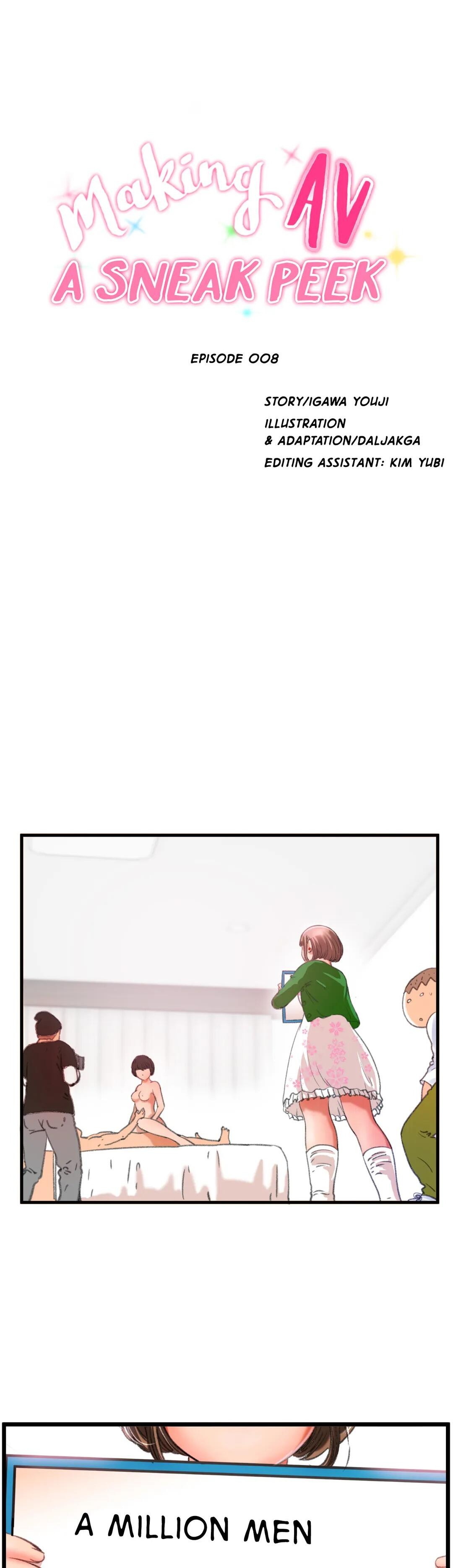 Making AV: A Sneak Peek Chapter 8 - Manhwa18.com