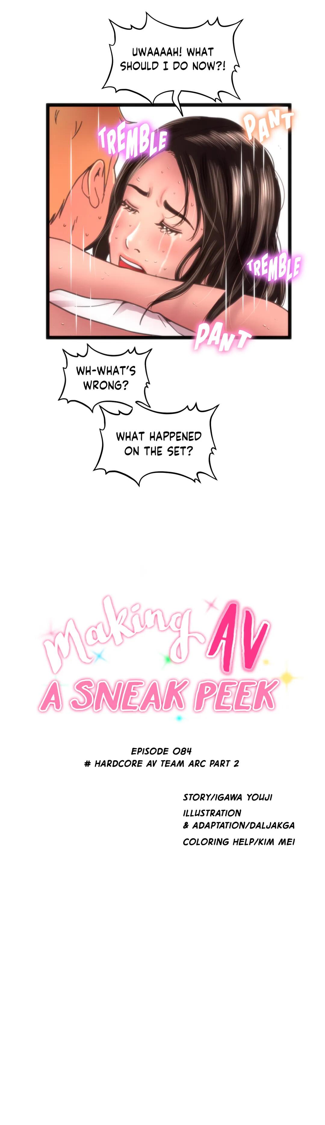 Making AV: A Sneak Peek Chapter 84 - Manhwa18.com