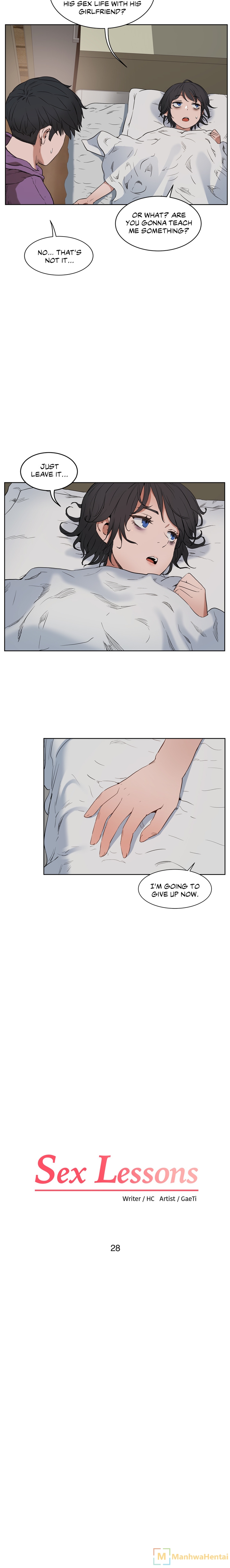 Sex Lessons Chapter 28 - Manhwa18.com