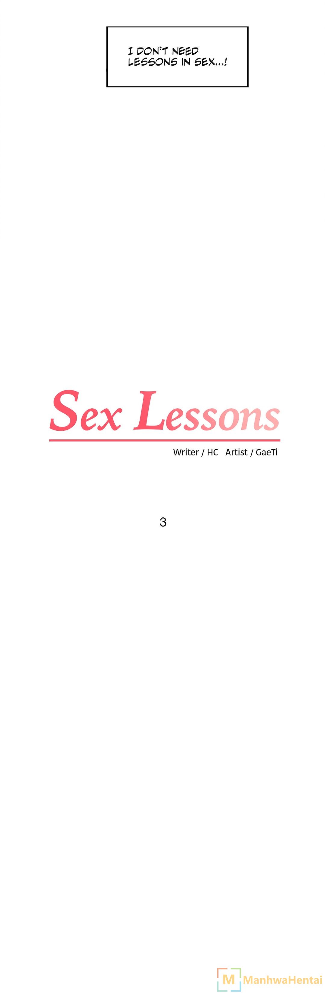 Sex Lessons Chapter 3 - Manhwa18.com