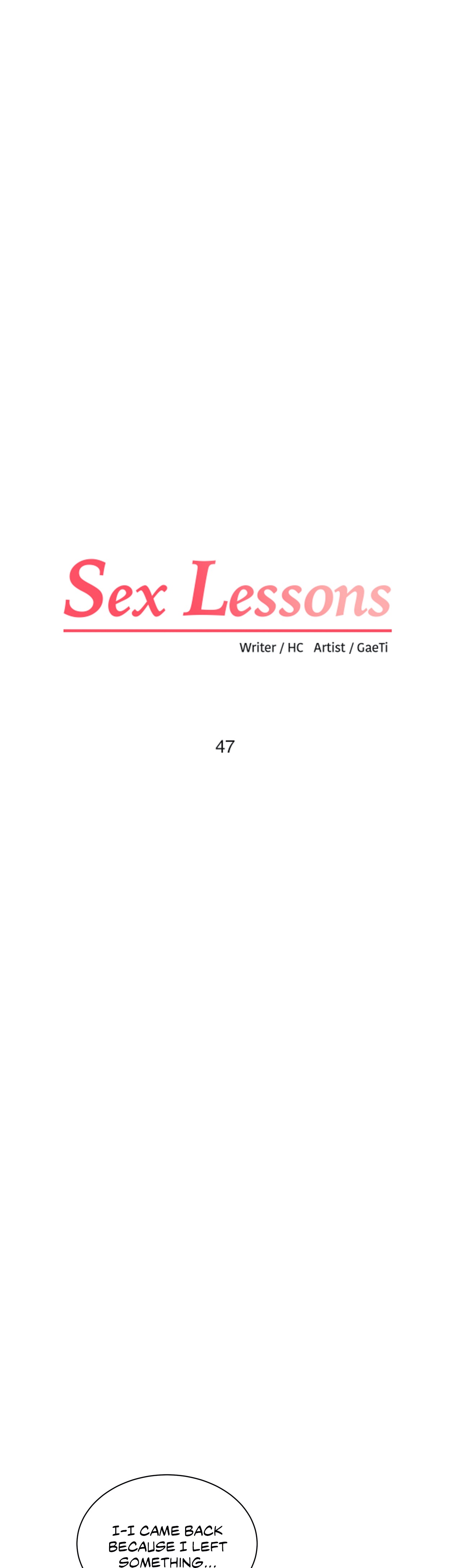 Sex Lessons Chapter 47 - Manhwa18.com