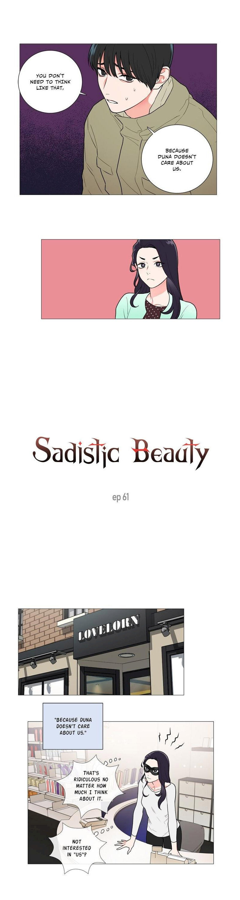 Sadistic Beauty Chapter 61 - Manhwa18.com