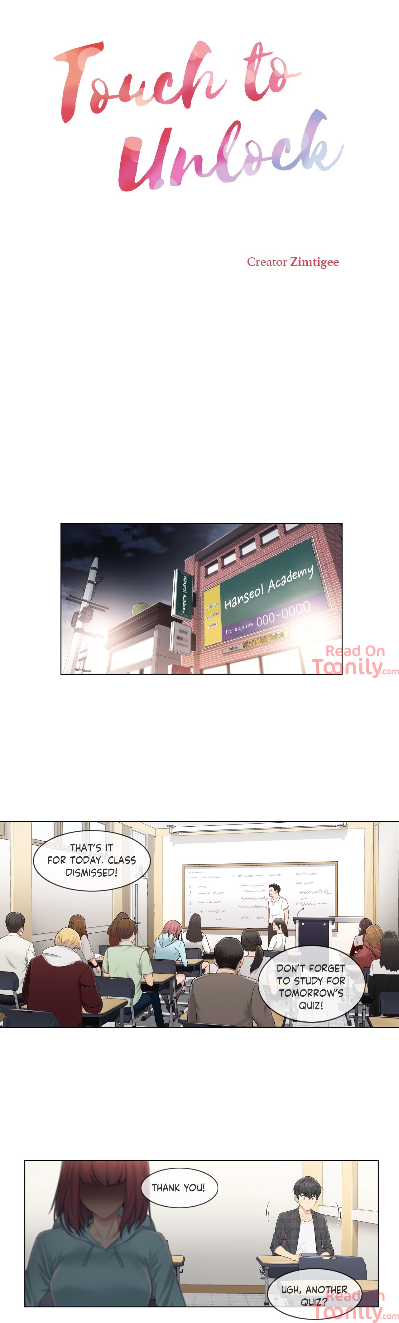 Touch to Unlock Chapter 2 - Manhwa18.com