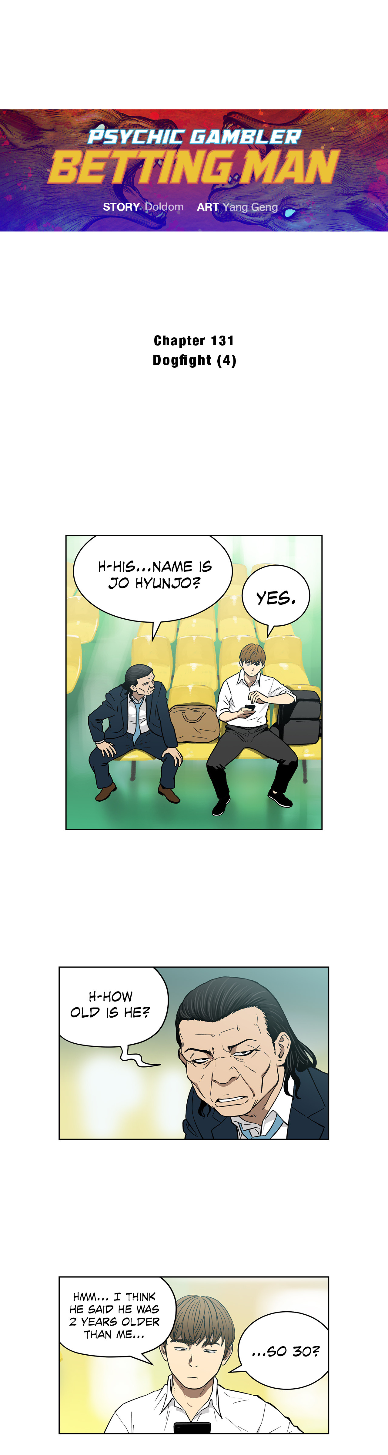 Psychic Gambler: Betting Man Chapter 131 - Manhwa18.com