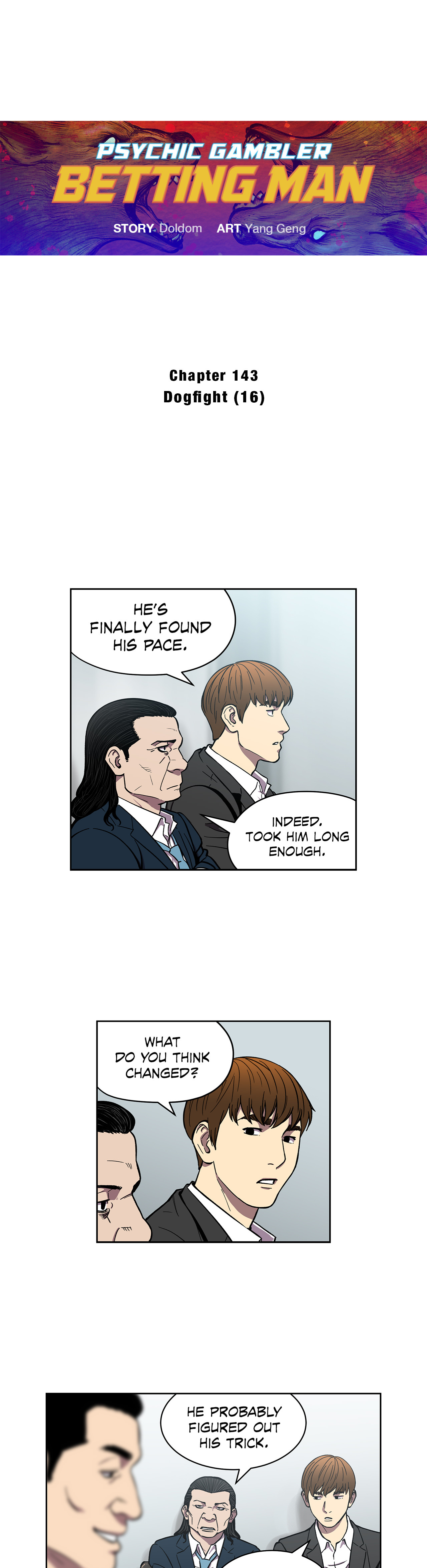 Psychic Gambler: Betting Man Chapter 143 - Manhwa18.com