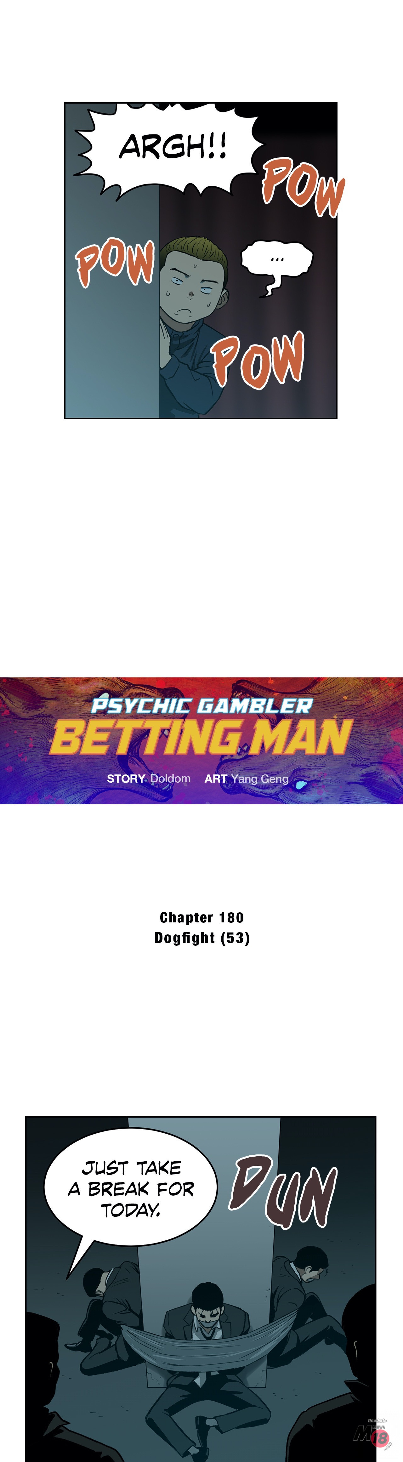 Psychic Gambler: Betting Man Chapter 180 - Manhwa18.com