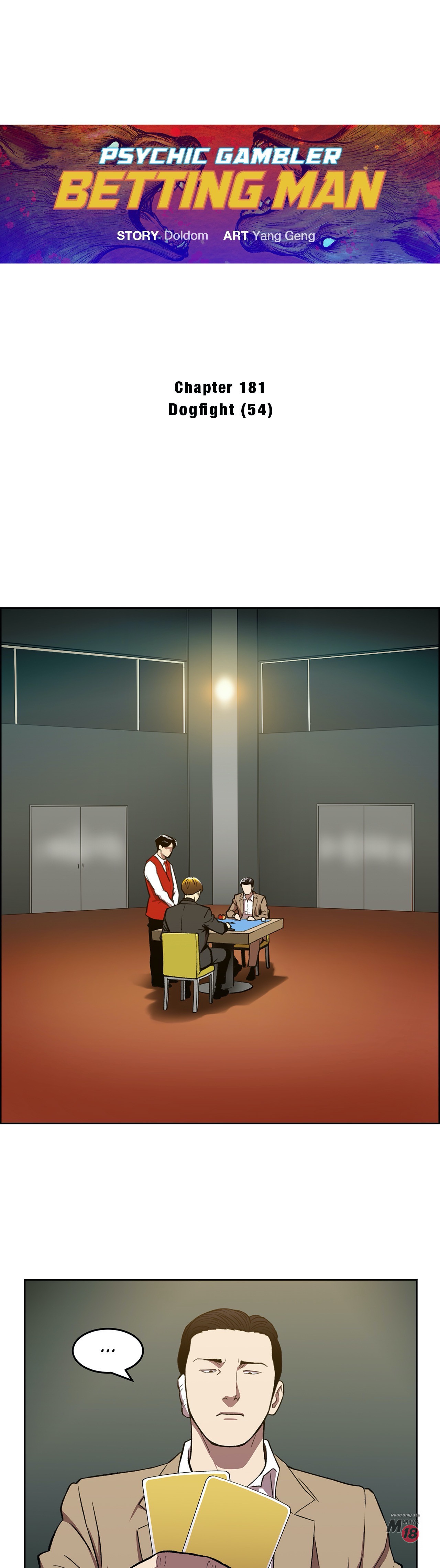 Psychic Gambler: Betting Man Chapter 181 - Manhwa18.com