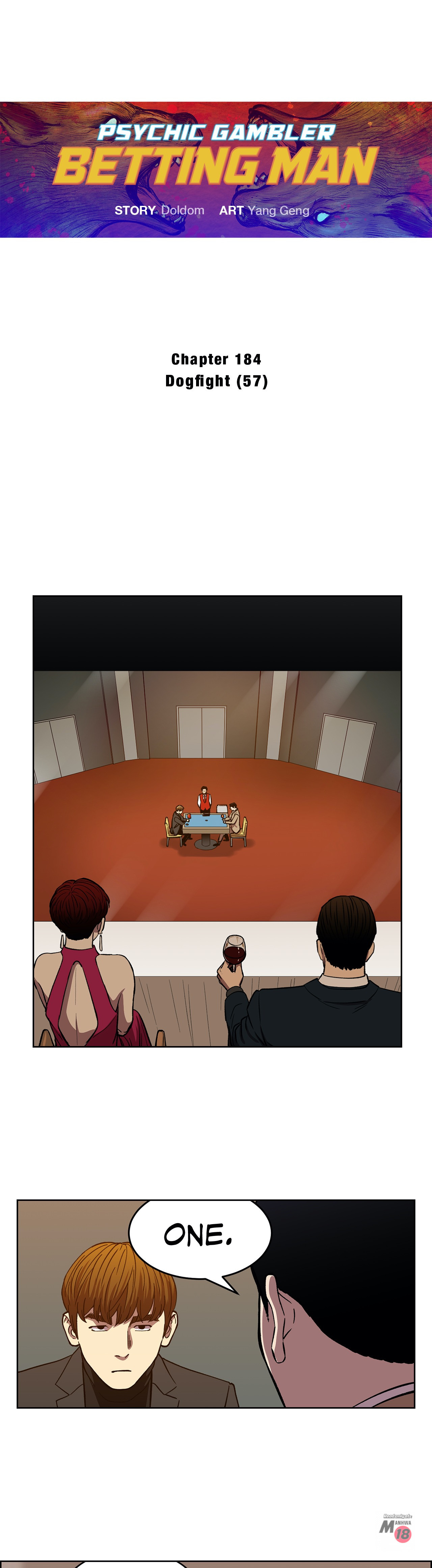 Psychic Gambler: Betting Man Chapter 184 - Manhwa18.com