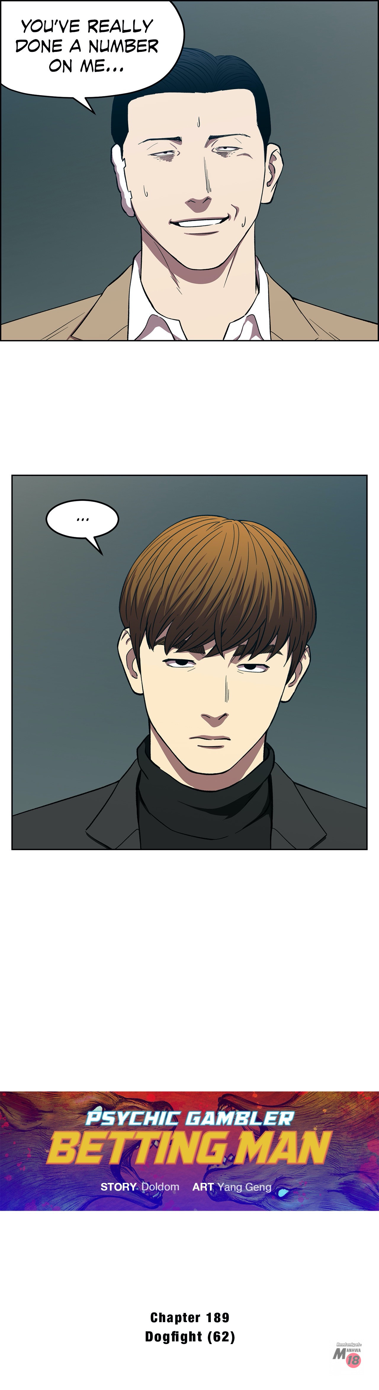 Psychic Gambler: Betting Man Chapter 189 - Manhwa18.com