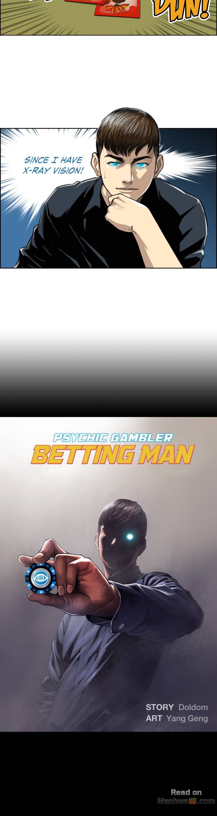 Psychic Gambler: Betting Man Chapter 2 - Manhwa18.com