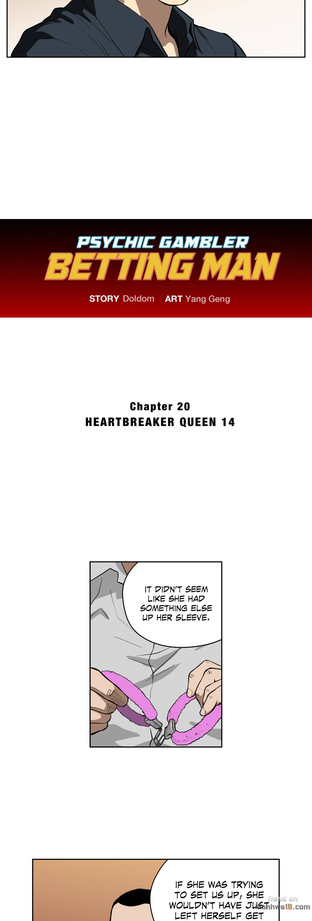 Psychic Gambler: Betting Man Chapter 20 - Manhwa18.com