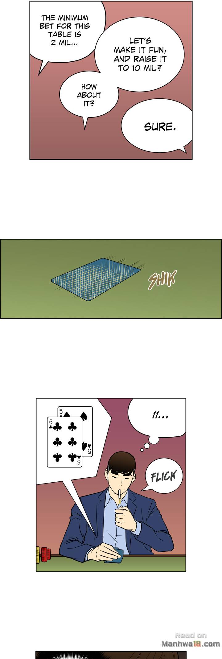 Psychic Gambler: Betting Man Chapter 24 - Manhwa18.com