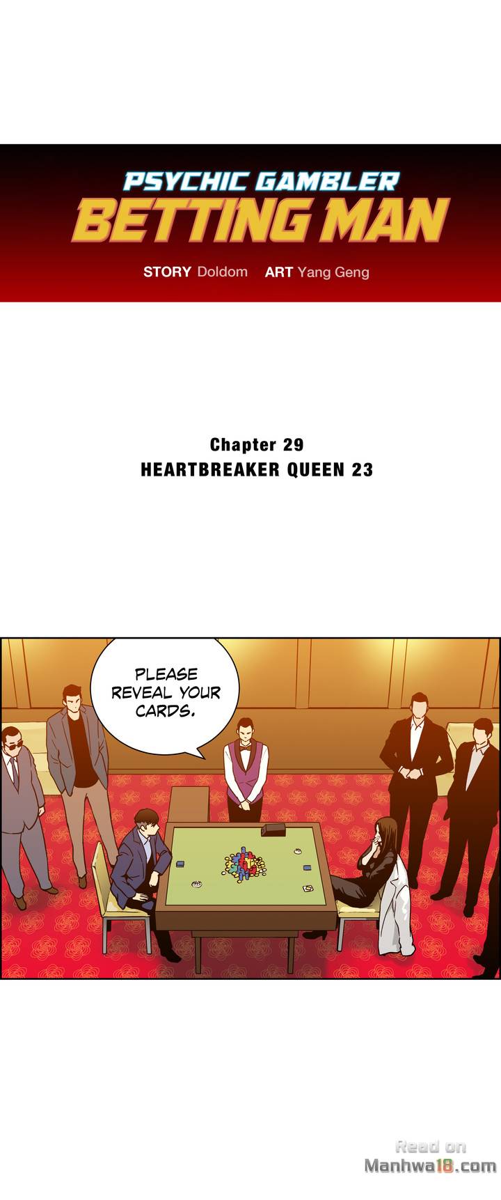 Psychic Gambler: Betting Man Chapter 29 - Manhwa18.com